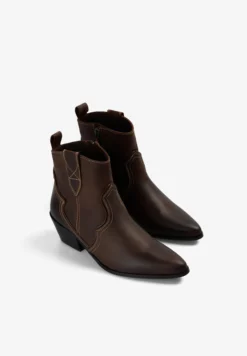 BOTAS BAJAS COWBOY PIEL
