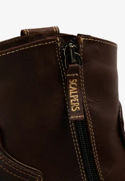BOTAS BAJAS COWBOY PIEL