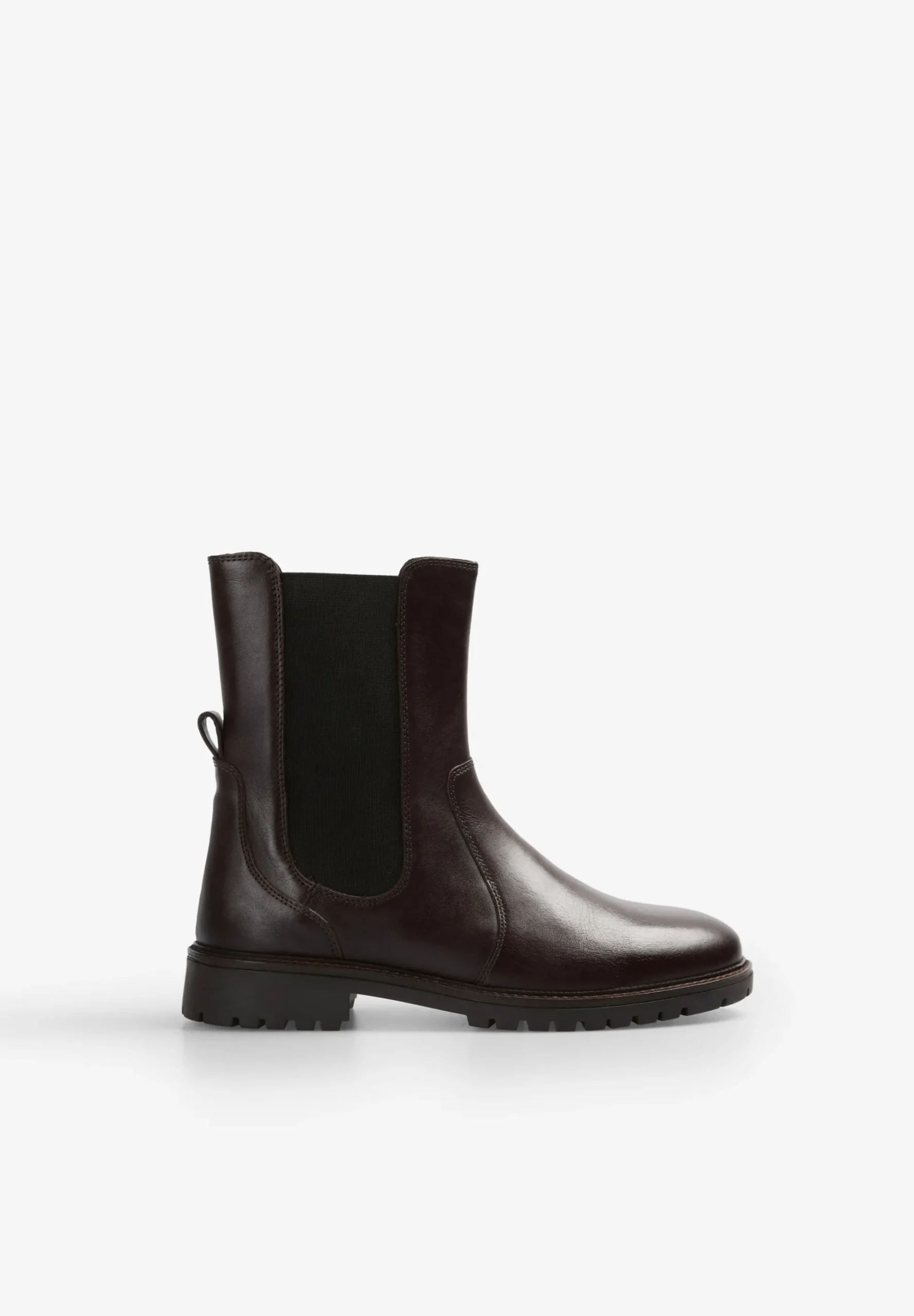 BOTINES PLANOS PIEL