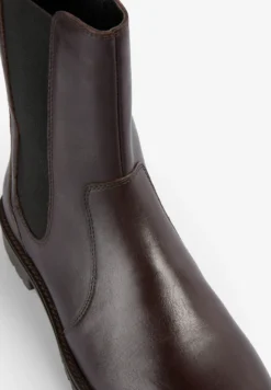 BOTINES PLANOS PIEL