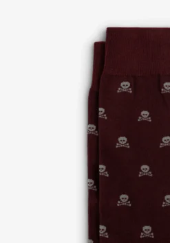 CALCETINES ESTAMPADO CALAVERA