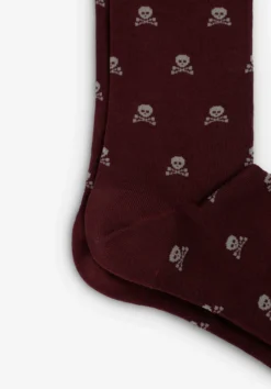 CALCETINES ESTAMPADO CALAVERA