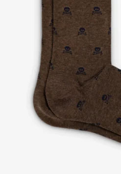 CALCETINES ESTAMPADO CALAVERA
