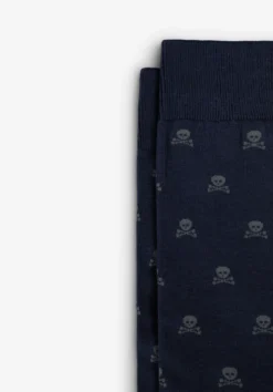 CALCETINES ESTAMPADO CALAVERA