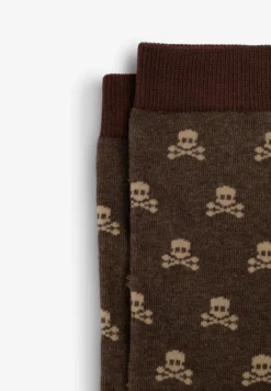 CALCETINES ESTAMPADO CALAVERAS
