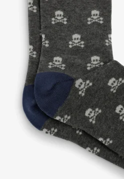 CALCETINES ESTAMPADO CALAVERAS