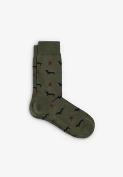 CALCETINES ESTAMPADO COMBINADO