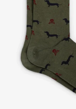 CALCETINES ESTAMPADO COMBINADO