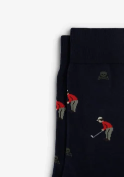 CALCETINES ESTAMPADO GOLF