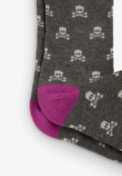 CALCETINES ESTAMPADOS CALAVERAS