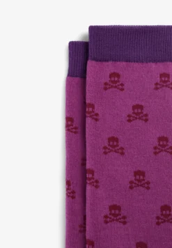 CALCETINES ESTAMPADOS CALAVERAS