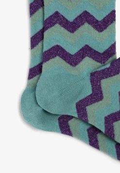 CALCETINES LÚREX ZIGZAG
