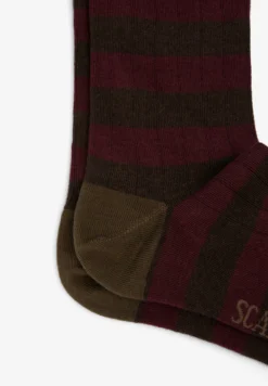 CALCETINES RAYAS ALGODÓN ORGÁNICO