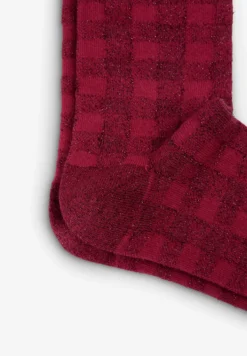 CALCETINES VICHY CON LÚREX