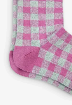 CALCETINES VICHY CON LÚREX