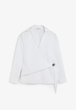CAMISA CRUZADA APLIQUES