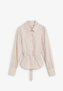 CAMISA CUADROS CON LAZADA