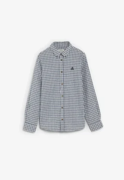 CAMISA CUADROS CUELLO BOTONES