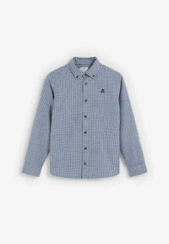 CAMISA CUADROS CUELLO BOTONES