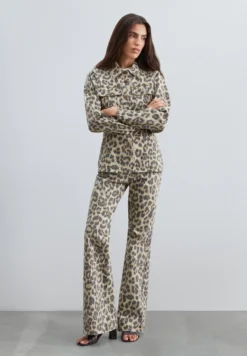 CAMISA DENIM ANIMAL PRINT