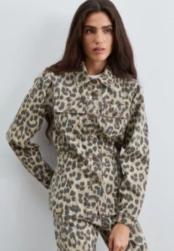 CAMISA DENIM ANIMAL PRINT
