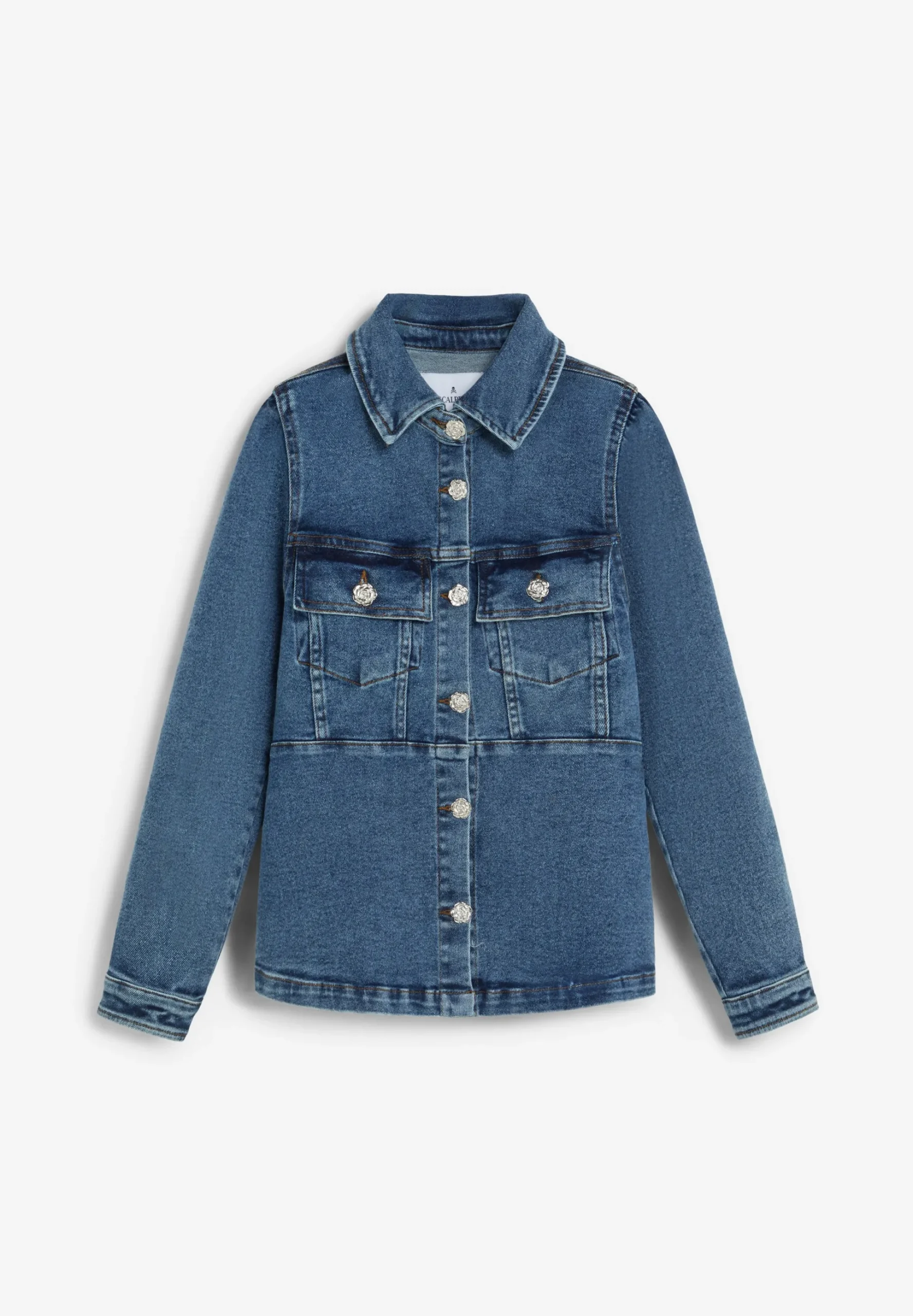 CAMISA DENIM CINTURÓN