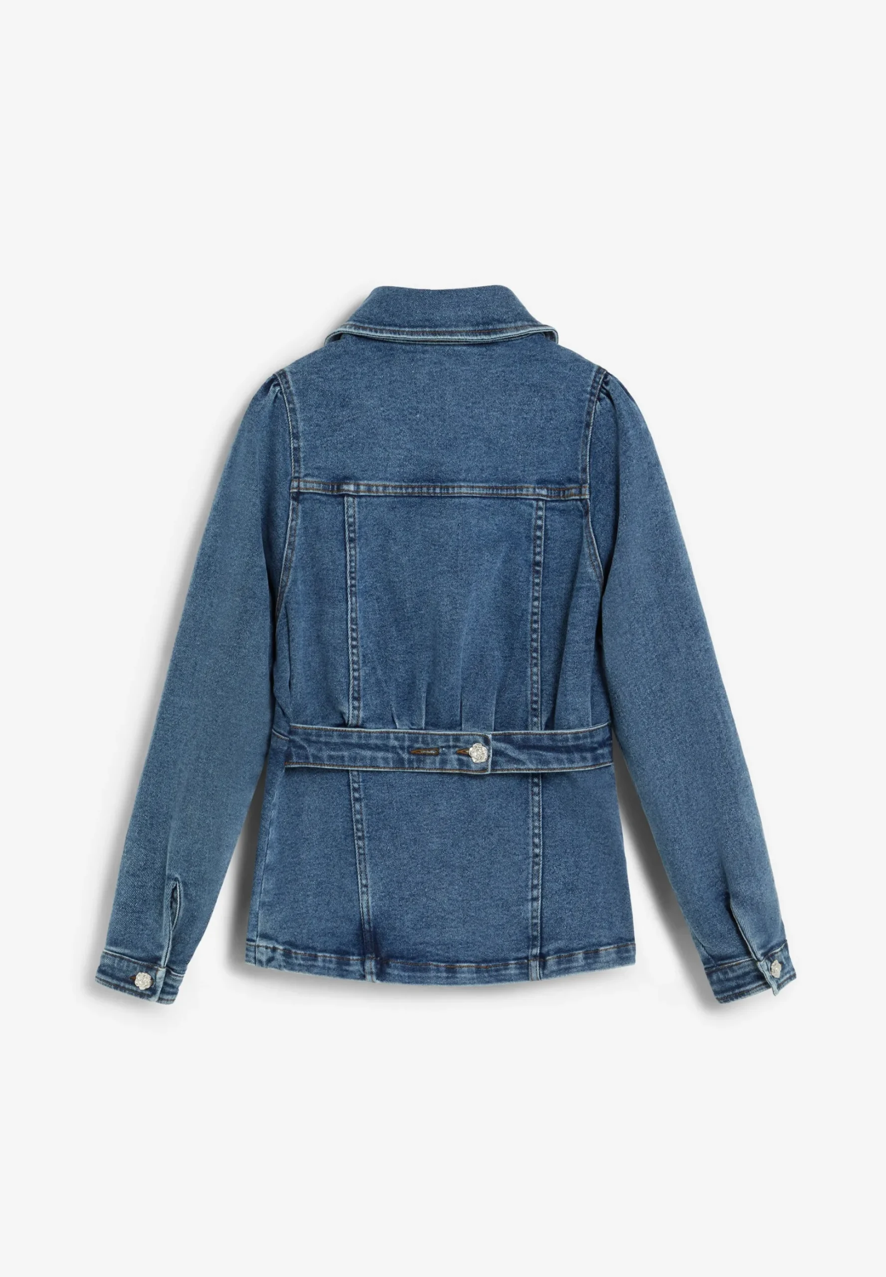 CAMISA DENIM CINTURÓN