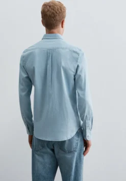 CAMISA DENIM CUELLO BOTONES