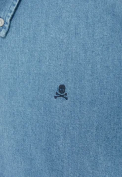 CAMISA DENIM CUELLO BOTONES