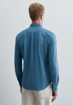 CAMISA DENIM CUELLO BOTONES
