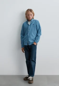 CAMISA DENIM LIGERA BORDADO