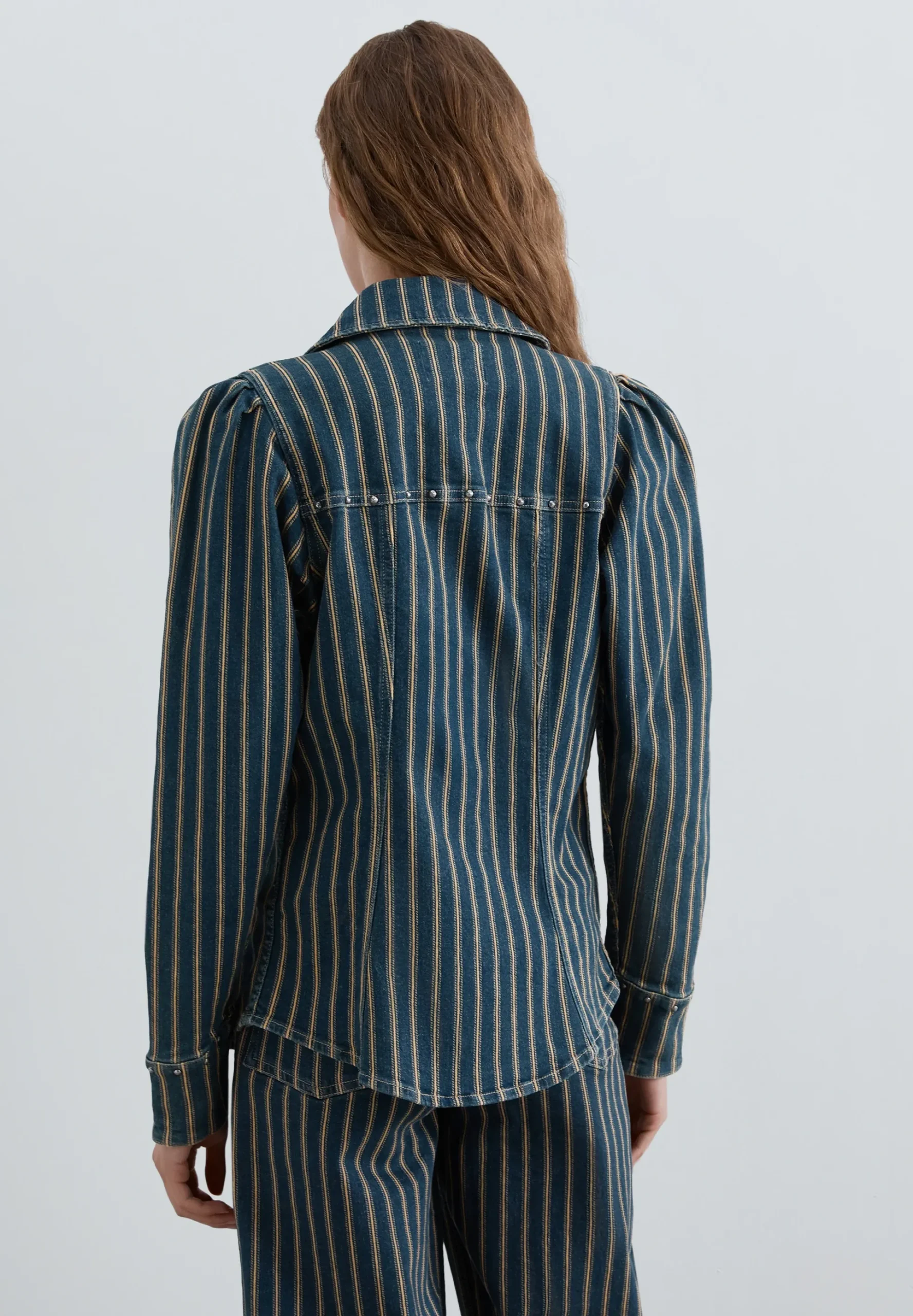 CAMISA DENIM RAYAS