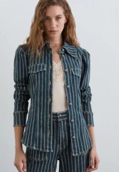 CAMISA DENIM RAYAS