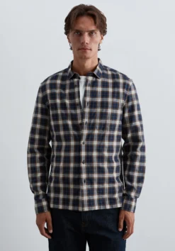 CAMISA ESTAMPADA CUADROS