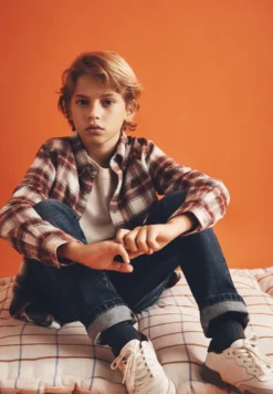 CAMISA ESTAMPADO TARTÁN