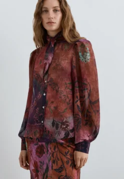 CAMISA FLUIDA ESTAMPADA