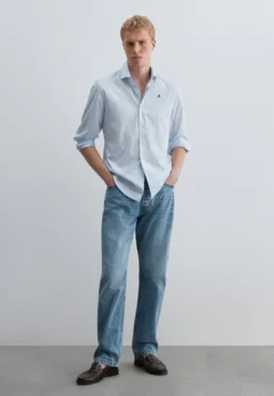 CAMISA MICRORAYA CUELLO CUTAWAY