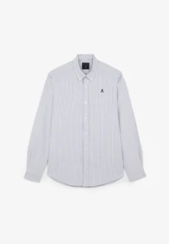 CAMISA OXFORD CALAVERA CONTRASTE