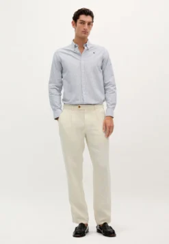CAMISA OXFORD CALAVERA CONTRASTE