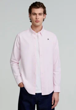 CAMISA OXFORD CALAVERA CONTRASTE