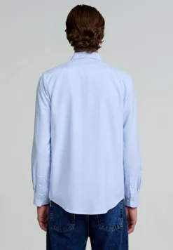 CAMISA OXFORD CALAVERA CONTRASTE