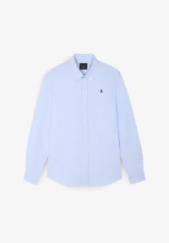 CAMISA OXFORD CALAVERA CONTRASTE