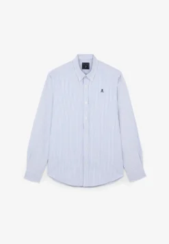 CAMISA OXFORD CALAVERA CONTRASTE