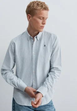 CAMISA OXFORD DE RAYAS