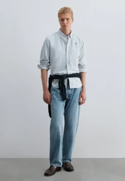 CAMISA OXFORD DE RAYAS