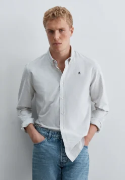 CAMISA OXFORD DE RAYAS
