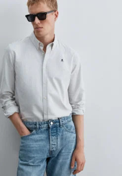 CAMISA OXFORD DE RAYAS