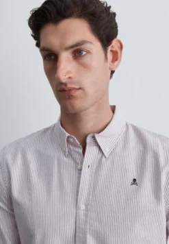 CAMISA OXFORD DE RAYAS