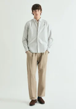 CAMISA OXFORD ESTAMPADA RAYAS