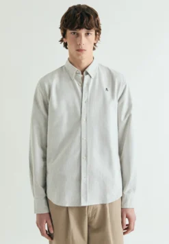 CAMISA OXFORD ESTAMPADA RAYAS
